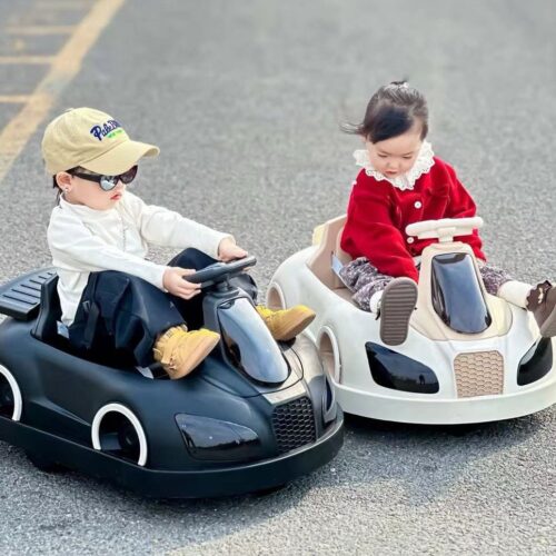 Alternative view of Rechargeable 360° Spin Electric Bumper Ride-On Car