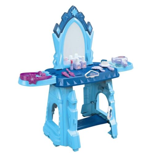 Alternative view of Magic Frozen Princess Pretend Play Set - Luxurious Beauty Table with Light and Sound