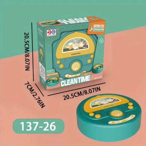 Kids Floor Cleaner Sweep Toy Robot Lovely Educational for Baby Boys Girls Children