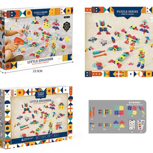 Little Engineers 49Pcs Tool Box Blocks