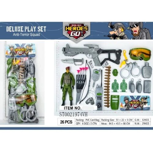 Army Police Play Set