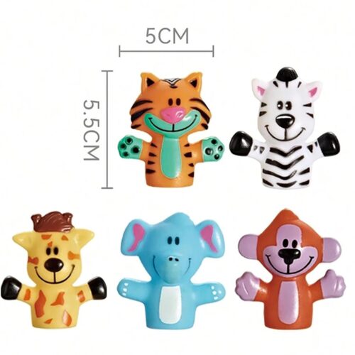 Alternative view of 5-Piece Themed Finger Puppets Kids Toy