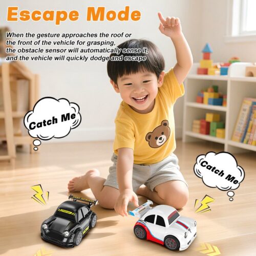Alternative view of High Quality 2.4ghz Four-wheel Mini Desktop Small Rc Drift Car Electric Multifunctional Remote Control Toy Car for Kids