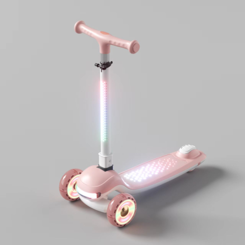 Beautiful Pink Scooty With Lights