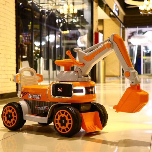 Rechargeable Excavator Ride On Car Construction Toy Truck for Kids
