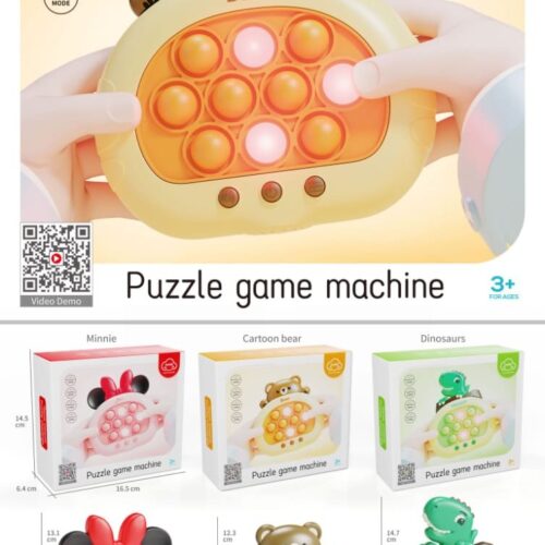 Alternative view of Light Up Pop-it Game Quick Push Bubble Game, Pop Controller Popping Game