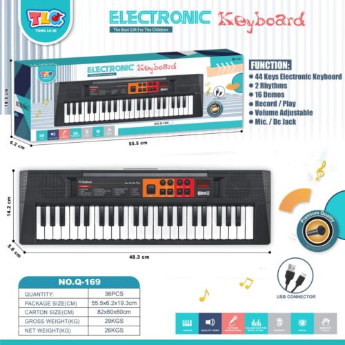 ELECTRONIC 
PIANO 44 KEYS