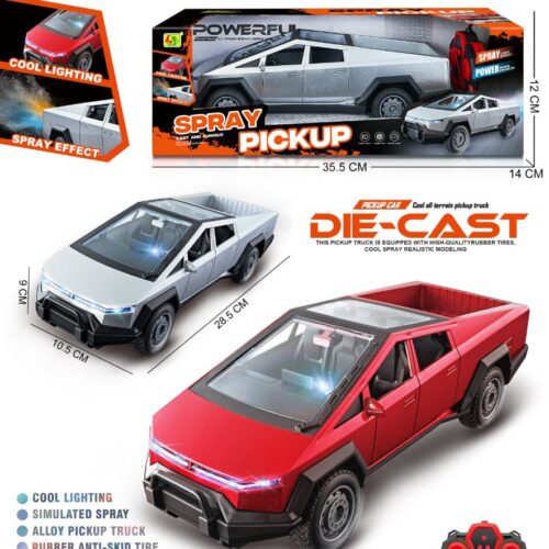 R/C ALLOY SPRAY TESLA CYBER TRUCK