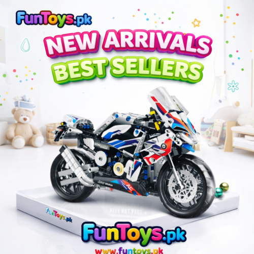 Motorbike Model Toys DIY Bricks Set Building Blocks Toy