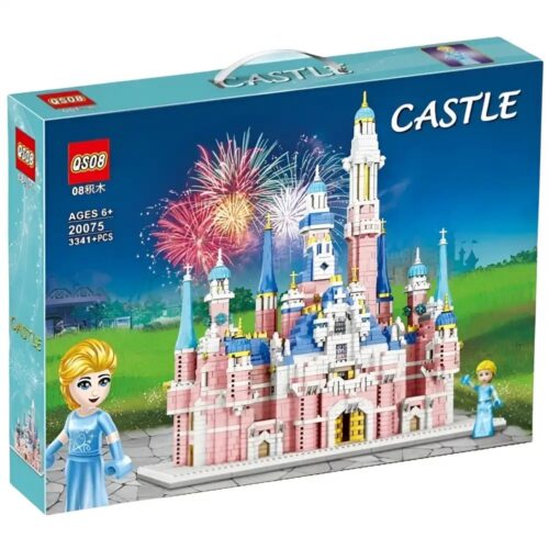 Alternative view of Disney Frozen 2 Castle Building Blocks 3341 Pieces - 20075