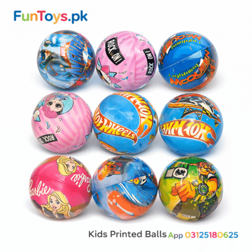12pcs Pack Cartoon Foam ball 7.5 CM