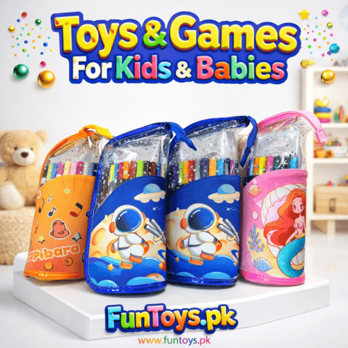 Alternative view of kids stationery sets school and art activities colouring kit 51 pieces
