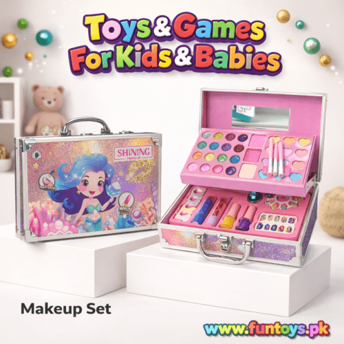 Shining Mermaid Makeup Briefcase For Kids