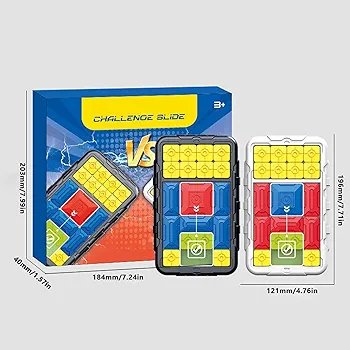Alternative view of Sliding Puzzle Game for Kids and Adults, Early Learning Logical Thinking Game, A2play Puzzle