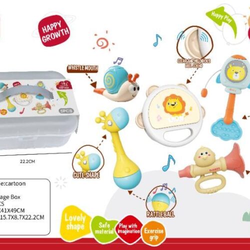 CARTOON MUSICAL RATTLES TOY - 368-61