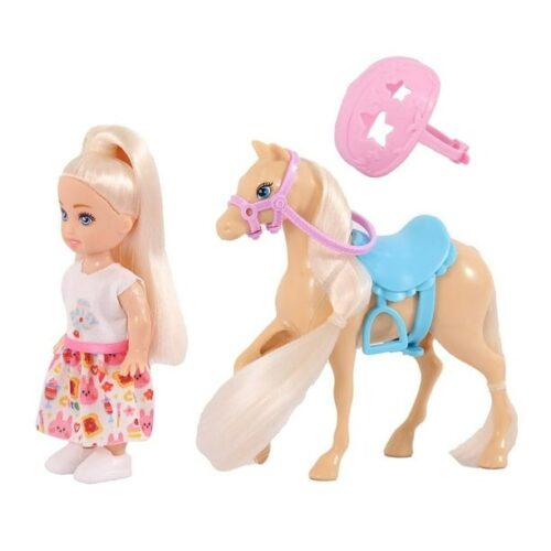 Alternative view of Doll with horse DEFA