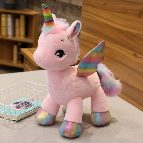 Alternative view of New Plushie Winged Alicorn Unicorn Plush Toy