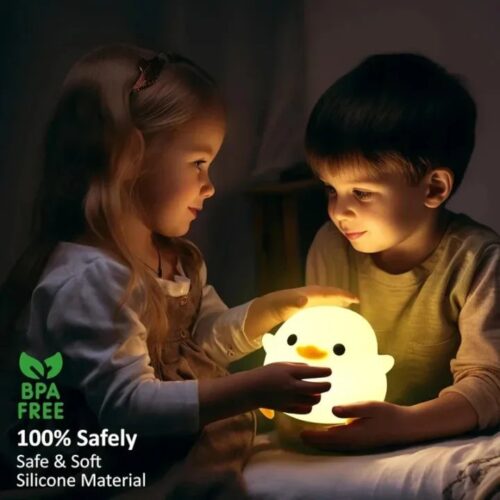 USB Rechargeable Touch-Sensitive DoDo Duck Night Light.