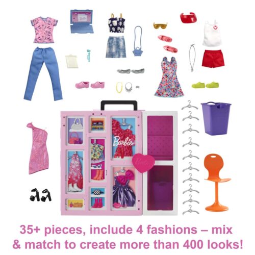 Alternative view of Barbie - Dream Closet Doll And Playset HGX57