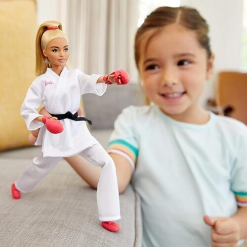 Alternative view of Barbie Olympic Tokyo Karate Doll GJL74