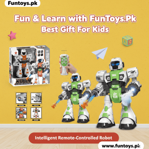 intelligent remote-controlled robot toy