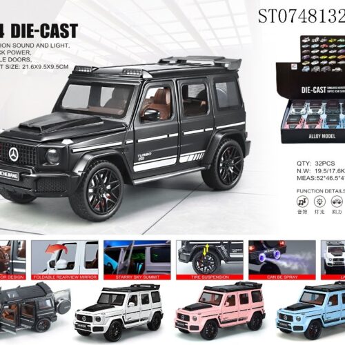 1:24 scale die-cast model Mercedes-Benz Brabus G800 SUV
