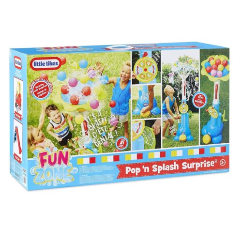 Little Tikes Fun Zone Pop 'n Splash Surprise, an interactive outdoor water game.