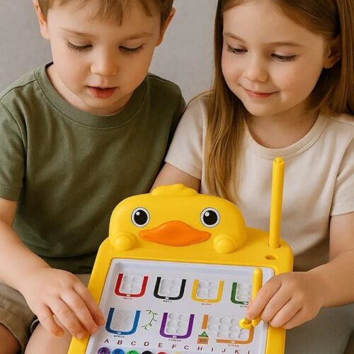 Magnetic Magic Drawing Board for Children - Educational and Interactive Drawing