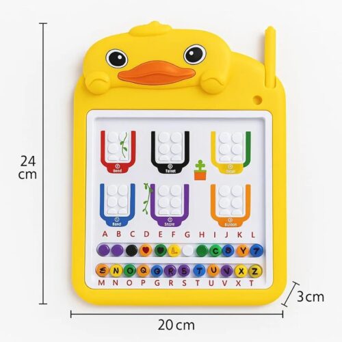 Alternative view of Magnetic Magic Drawing Board for Children - Educational and Interactive Drawing