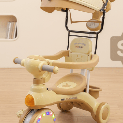 Imported Tricycle With Canopy & Parent Handle
