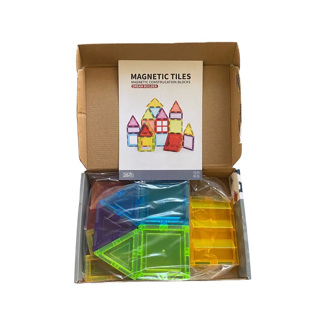 Magnetic Blocks 26pcs MAGNECTIC TILES - Image 3