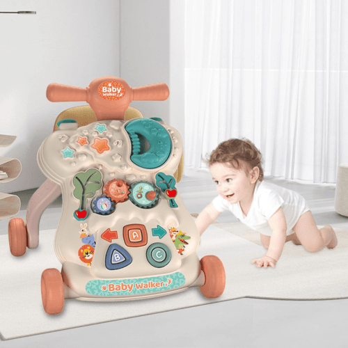 Baby Push Walker with Wheels – First Steps to Fun!