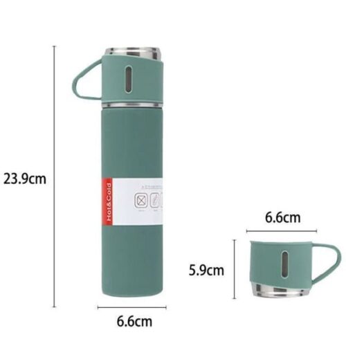 Alternative view of Stainless Steel Vacuum Thermal Flask Set