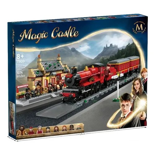 Harry Potter Hogwarts Express & Hogsmeade Station Building Set