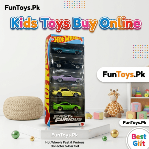 Hot Wheels Cars, 5-Pack Of Die-Cast Toy Cars Or Trucks in 1:64 Scale