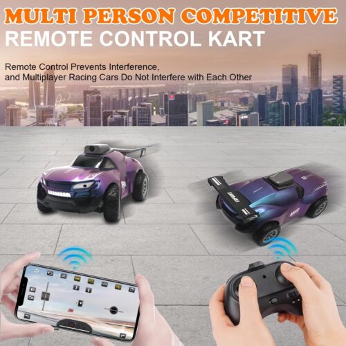 Alternative view of Remote Control High-Speed Car with Wireless Camera And Phone Controller