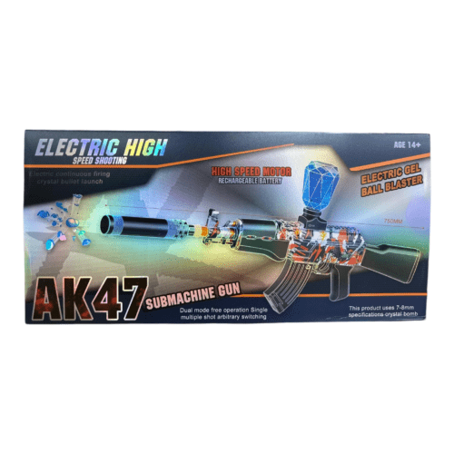 AK47 HIGH SPEED SUB MACHINE GEL BLASTERS ORBEEZ GUN