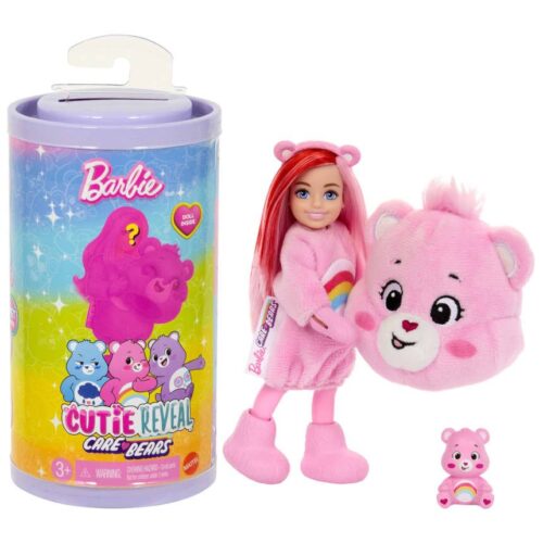 Alternative view of Barbie Cutie Reveal Care Bears Series Chelsea Small Doll & Accessories, 6 Surprises