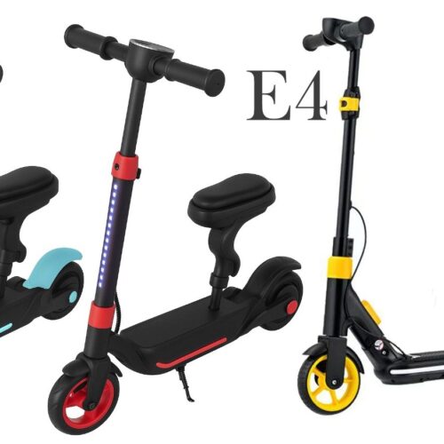 Alternative view of Rechargeable Electric Scooter for Children, Cross-Border, with Large Wheels, Gliding, With Seat