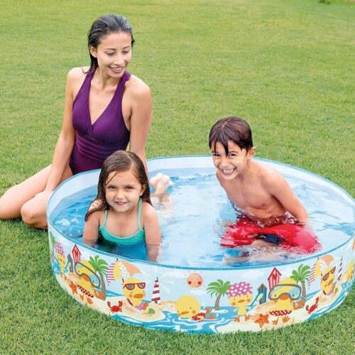 Intex Ocean Snapset Play Pool For Kids 4′ x 10″