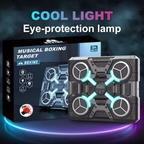 Alternative view of Bluetooth Musical Boxing Target for Kids and Adults, Boxing Trainer with Music and Lights for Fitness, with Rechargeable Battery, Sports Toy