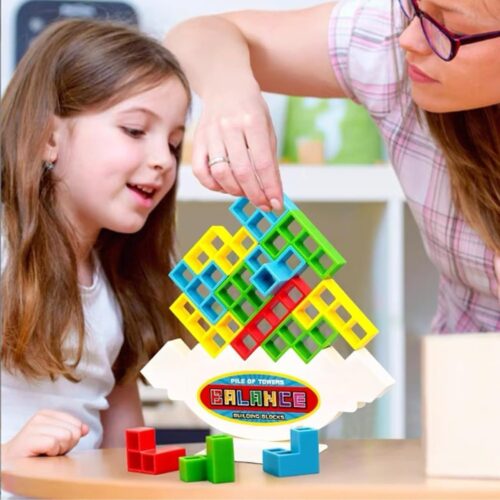 Alternative view of BALANCE TETRIS 
GAME