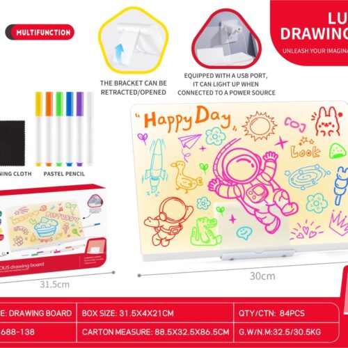 LUMINOUS ACRYLIC 
DRAWING BOARD