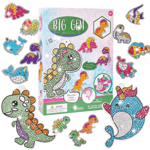 Alternative view of Big Gem Diamond Painting Kit for Kids