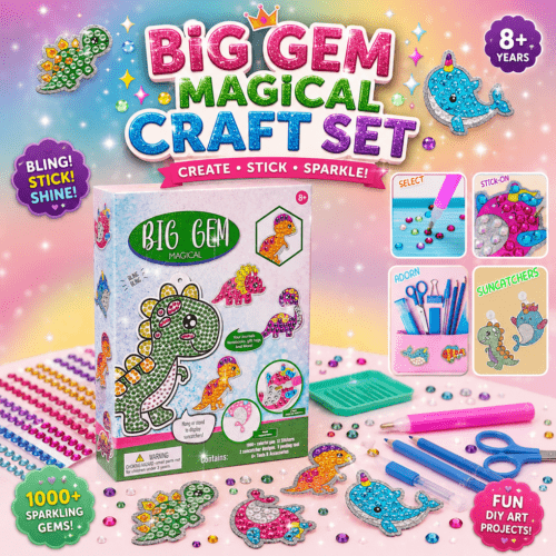 Big Gem Diamond Painting Kit for Kids