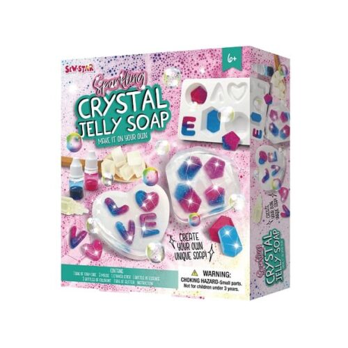 Wonder Play Sparkling Crystal Jelly Soap Making Kit