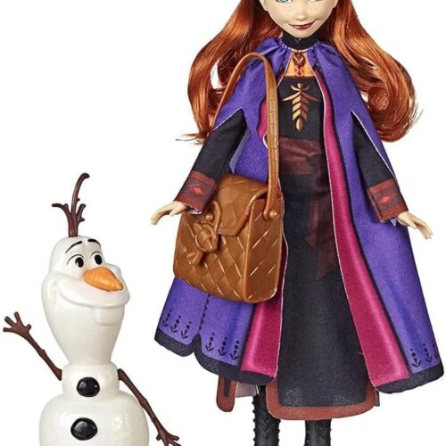 Alternative view of Disney Frozen 2 Storytelling Anna Fashion Doll with Olaf by Hasbro