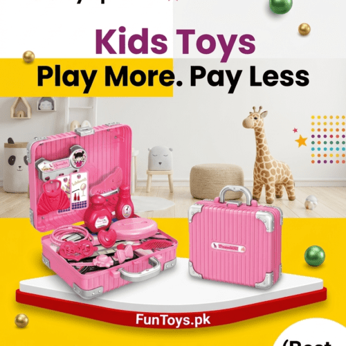 Kids makeup vanity suitcase Playset