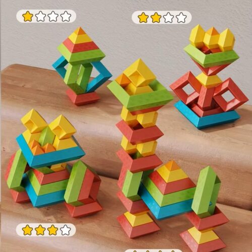 Alternative view of 30pcs Stacking shapes
