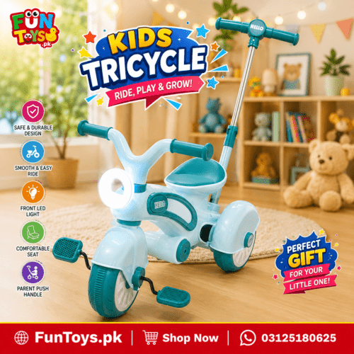 Imported Kids Tricycle with Handle